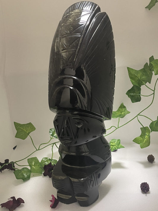 Obsidienne Dorée (Statue)